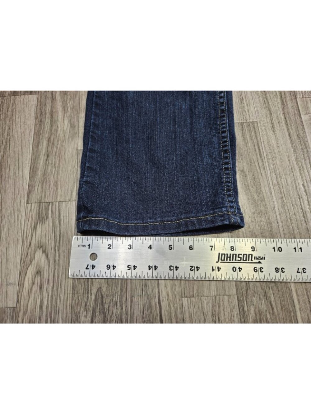 Riders By Lee Straight Jeans Womens 12 Blue Med Wash High Rise Stretch Denim - Picture 11 of 11